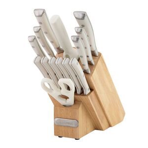 Farberware -  15pc Forged Triple Rivet Set - White Th White